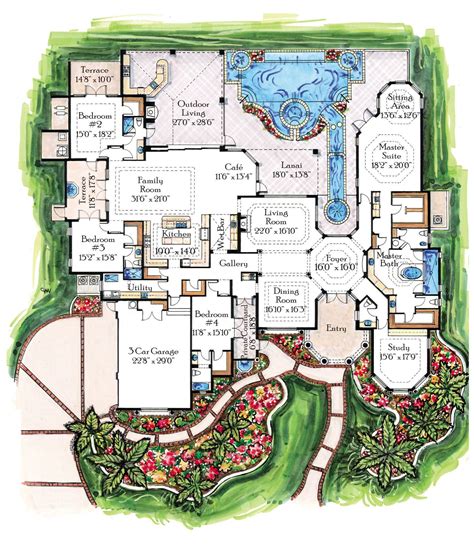 Mansion Floor Plans (Including Types and Examples) .